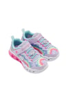 FLUTTER HEART LİGHTS - GROOVY SWİRL Büyük Kız Çocuk Lavanta/Açik Mavi Işıklı Spor Ayakkabı 303253L L
