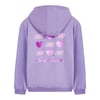 G Heavy Weight Fleece Printed Suit Track Suit  Kız Çocuk Mor Eşofman Takımı SK232133-505