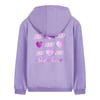 G Heavy Weight Fleece Printed Suit Track Suit  Kız Çocuk Mor Eşofman Takımı SK232133-505