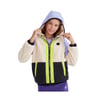 G Outdoor Fleece Full Zip Sherpa Büyük Kız Çocuk Mor Mont Sk232176-505