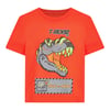 Graphic Tee B Short Sleeve Büyük Erkek Çocuk Turuncu Tshirt SK241093-700