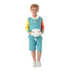 Happy Krem Erkek Çocuk Bermuda Takım RP3018-2