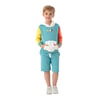 Happy Krem Erkek Çocuk Bermuda Takım RP3018-2