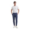 Jogger Dokuma Pantolon Düz Paça Cepli