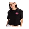 Kadın Authentic Hannah T-shirt Siyah Regular Fit Tişört