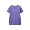 Kadın Benetton Yazılı Basic T-Shirt
