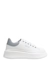 Kadın Beyaz Bağcıklı Sneaker Bnı-10232