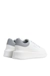 Kadın Beyaz Bağcıklı Sneaker Bnı-10232
