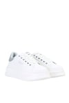 Kadın Beyaz Bağcıklı Sneaker Bnı-10232