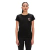 KADIN BİSİKLET YAKA CEPLİ T-SHIRT