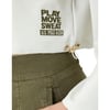 Kadın Bisiklet Yaka Sweatshirt