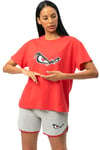 Kadın Bisiklet Yaka T-shirt Nfr-w50061