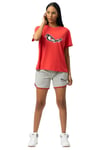 Kadın Bisiklet Yaka T-shirt Nfr-w50061