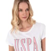 Kadın Marka Yazılı T-shirt