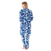 Kadın Mavi Kısa Kol Pijama Takımı