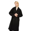 Kadın Oversize Astarsız Kaşe Kaban