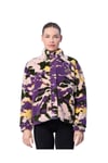 Kadın Siyah-Mor Regular Fit Sherpa Authentic Neplina 