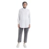 Kadın Taş İşlemeli Gizli Düğmeli Gömlek 25YT311