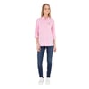 Kadın Uzun Kollu Keten Karışımlı Regular Fit Basic Gömlek 1840395
