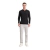 KAZAK Slim Fit Viskon Karışımlı Basic Polo Yaka Kazak