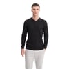 KAZAK Slim Fit Viskon Karışımlı Basic Polo Yaka Kazak