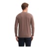 KAZAKSoft Touch Slim Fit Basic Çizgi Baskılı Bisiklet Yaka Kazak