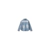 Kız Çocuk Açık Denim Göğüs Cepli Gömlek
