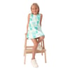 Kız Çocuk Elbise Çiçek Desenli RP3393-3