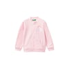 Kız Çocuk Mix Önü Logo Baskılı Normal Kesim Fermuarlı Cepli Sweatshirt