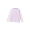 Kız Çocuk Mix Önü Logo Baskılı Normal Kesim Fermuarlı Cepli Sweatshirt