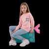 Kız Çocuk Pembe Eşofman Takımı US2317-4