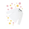 Kız Çocuk  Polo Yaka Basic Sweatshirt