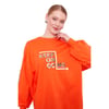 Kolu Şerit Detaylı Sweatshirt
