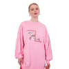 Kolu Şerit Detaylı Sweatshirt