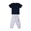 Lacivert Bebek Tshirt Takım USB1077