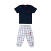 Lacivert Bebek Tshirt Takım USB1077