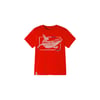 Lacivert Erkek Çocuk Balina Desenli T-shirt