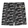 Lightweight Fleece Two Yarn B 5 Inch Short Büyük Erkek Çocuk Siyah Şort SK241120-001
