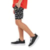 Lightweight Fleece Two Yarn B 5 Inch Short Büyük Erkek Çocuk Siyah Şort SK241120-001