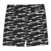 Lightweight Fleece Two Yarn B 5 Inch Short Büyük Erkek Çocuk Siyah Şort SK241120-001