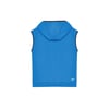 Lightweight Fleece Two Yarn B Sleeveless Hoodie Sweatshirt Büyük Erkek Çocuk Mavi Sweatshirt SK24111