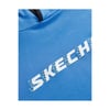 Lightweight Fleece Two Yarn B Sleeveless Hoodie Sweatshirt Büyük Erkek Çocuk Mavi Sweatshirt SK24111