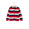 Lisanslı Striped Erkek Bebek Kapüşonlu Hırka
