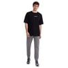 M Graphic Tee Oversize Erkek Siyah Tshirt S232404-001