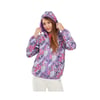 Micro Collection G Full Zip Hoodie Sweatshirt Büyük Kız Çocuk Beyaz Mont SK241063-102