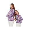 Micro Collection G Full Zip Hoodie Sweatshirt Büyük Kız Çocuk Beyaz Mont SK241063-102