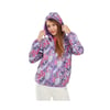 Micro Collection G Full Zip Hoodie Sweatshirt Büyük Kız Çocuk Beyaz Mont SK241063-102