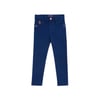 Normal Bel Mavi Kız Çocuk Denim Pantolon