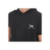 Pamuklu Kapüşonlu Kısa Kollu Sweatshirt Oculus
