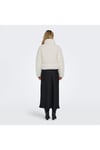 Paulina Corduroy Kadın Krem Polar Ceket (15322805-CD)